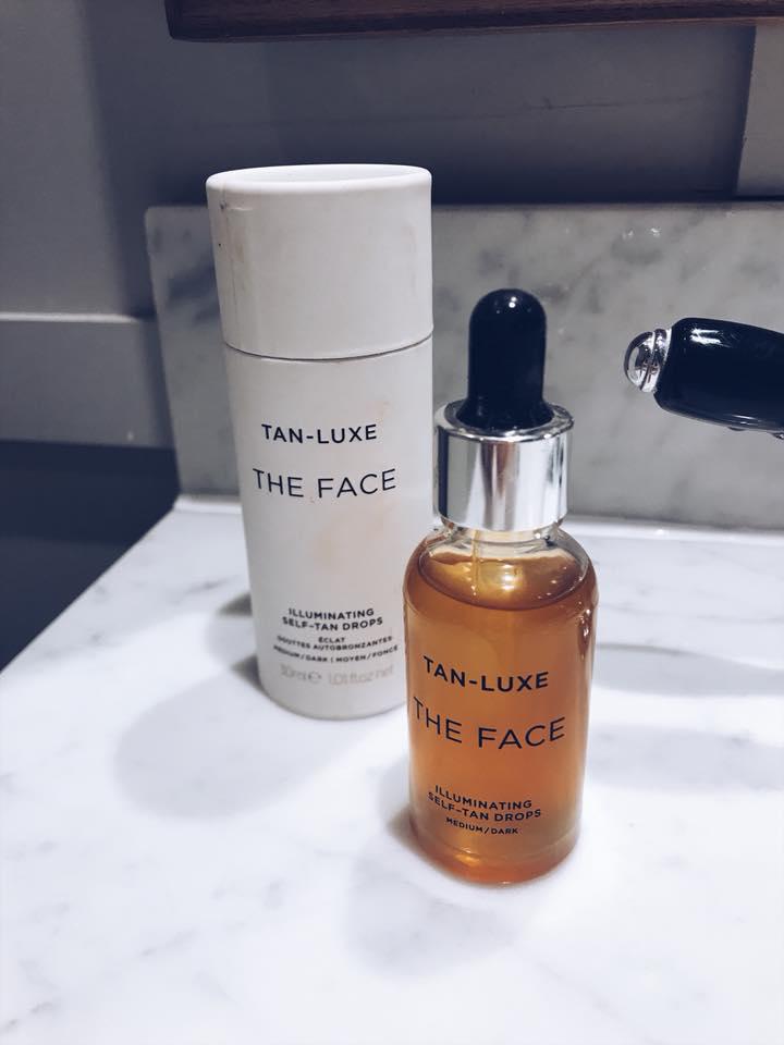 TAN-LUXE The Face - Illuminating Self-Tan Drops to Create Your Own Self Tanner, 30ml - Cruelty & Toxin Free - Light/pale skin and face tanning lotion